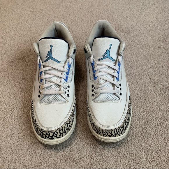 Air Jordan 3 retro mid unc ct8532-104 mens size 10 - Picture 2 of 15